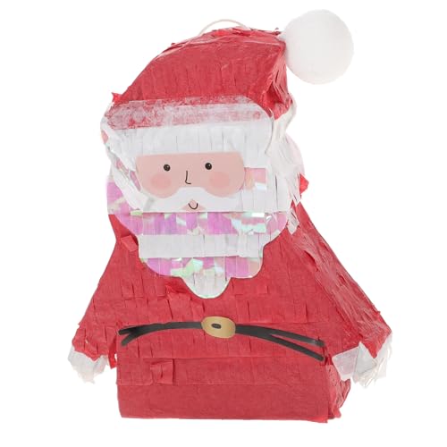 CONGARTENO Weihnachtliche Piñata aus Stabilem Papier Lustiges Partyspielzeug zum Zerschlagen Originelles für Mädchen und Jungen für Festliche Outdoor Feiern CONGARTENO Weihnachtliche Piñata aus Stabilem Papier Lustiges Partyspielzeug zum Zerschlagen Originelles für Mädchen und Jungen für Festliche Outdoor Feiern von CONGARTENO