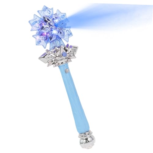 CONGARTENO Zauberstab sprühen Für für Mädchen Fee erleuchten Prinzessin für kleine Mädchen Zauberstab der Schneeflockenfee Schneeflockenstab mit Musik Spielzeugstab Plastik Blau CONGARTENO Zauberstab sprühen Für für Mädchen Fee erleuchten Prinzessin für kleine Mädchen Zauberstab der Schneeflockenfee Schneeflockenstab mit Musik Spielzeugstab Plastik Blau von CONGARTENO