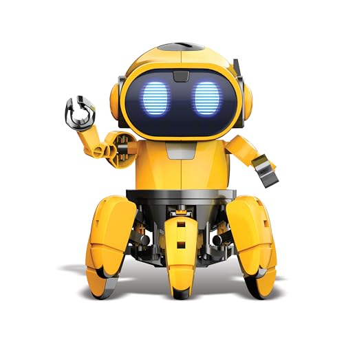 Construct & Create Tobbie The Robot: Interactive AI Robot Kit with 'Follow Me' and 'Explore' Modes, Nylon/A von CONSTRUCT & CREATE