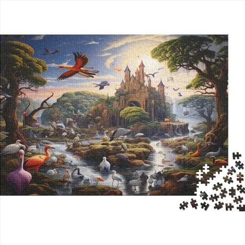 Safari Animal World Puzzles 300pcs (40x28cm) Für Erwachsene Wildlife Puzzle Lernspiele Heimdekorationspuzzle von CONTIA