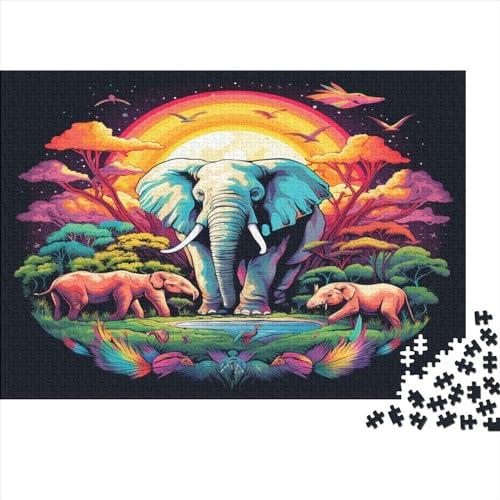 Safari Animal World Puzzles 300pcs (40x28cm) Für Erwachsene Wildlife Puzzle Lernspiele Heimdekorationspuzzle von CONTIA