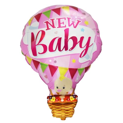 CONVER PARTY, Folienballon Baby, Baby Shower Deko Girl, Baby Shower Deko Boy, Baby Shower Geschenk, Baby Shower Decorations, 1 Stück (Baby Mädchen Ballon) von CONVER PARTY