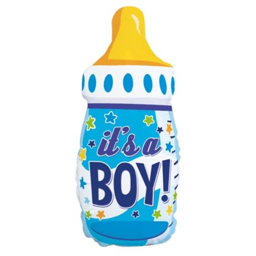 CONVER PARTY, Folienballon Baby, Baby Shower Deko Girl, Baby Shower Deko Boy, Baby Shower Geschenk, Baby Shower Decorations, 1 Stück (Es ist ein Junge) von CONVER PARTY