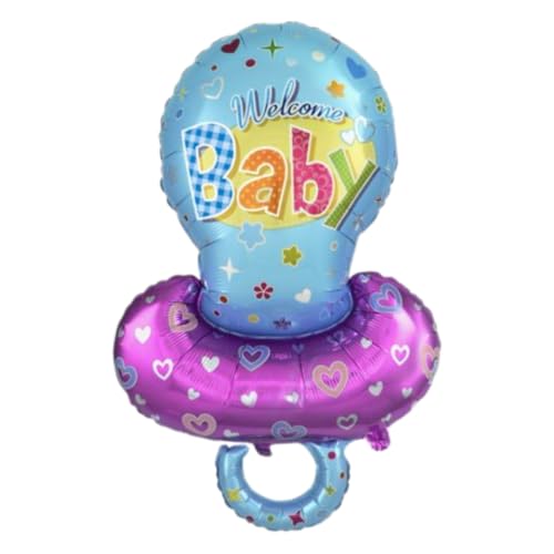 CONVER PARTY, Folienballon Baby, Baby Shower Deko Girl, Baby Shower Deko Boy, Baby Shower Geschenk, Baby Shower Decorations, 1 Stück (Willkommen Baby Junge) von CONVER PARTY