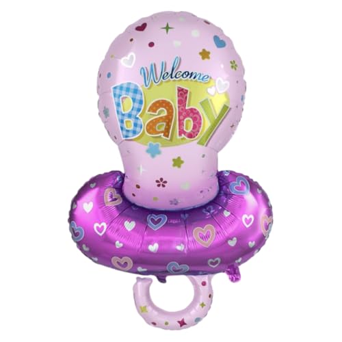 CONVER PARTY, Folienballon Baby, Baby Shower Deko Girl, Baby Shower Deko Boy, Baby Shower Geschenk, Baby Shower Decorations, 1 Stück (Willkommen Baby Mädchen) von CONVER PARTY