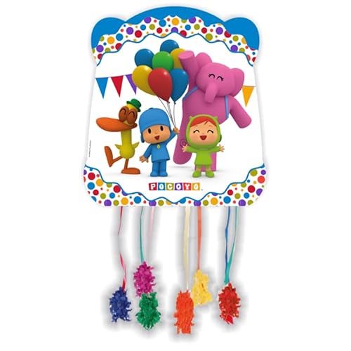 CONVER PARTY - Pinata Pocoyo - Partyartikel - Kinderpartys, Geburtstage und Feiern - Pocoyo Dekoration - 28 x 33 cm CONVER PARTY - Pinata Pocoyo - Partyartikel - Kinderpartys, Geburtstage und Feiern - Pocoyo Dekoration - 28 x 33 cm von CONVER PARTY