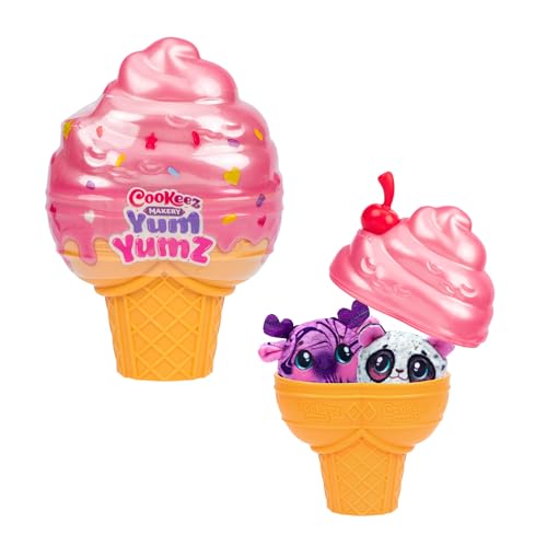 COOKEEZ MAKERY Magisches EIS, 2 zufällige Mini-Plüschtiere in einem EIS, erhalten Sie die verschiedenen Überraschungs-Spielzeuge, Jede Eiskugel hat einen Anderen angenehmen Geruch, ab 5 Jahren, COOKEEZ MAKERY Magisches EIS, 2 zufällige Mini-Plüschtiere in einem EIS, erhalten Sie die verschiedenen Überraschungs-Spielzeuge, Jede Eiskugel hat einen Anderen angenehmen Geruch, ab 5 Jahren, von COOKEEZ MAKERY
