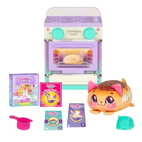 Cookeez Makery Lil’ Bakez – Backofen-Spielset „Kuschelige Kreationen“: Mische die Zutaten und backe eine tierische Plüsch-Überraschung mit köstlichem Duft – 6 duftende Kuschelfreunde zum Sammeln Cookeez Makery Lil’ Bakez – Backofen-Spielset „Kuschelige Kreationen“: Mische die Zutaten und backe eine tierische Plüsch-Überraschung mit köstlichem Duft – 6 duftende Kuschelfreunde zum Sammeln von COOKEEZ MAKERY