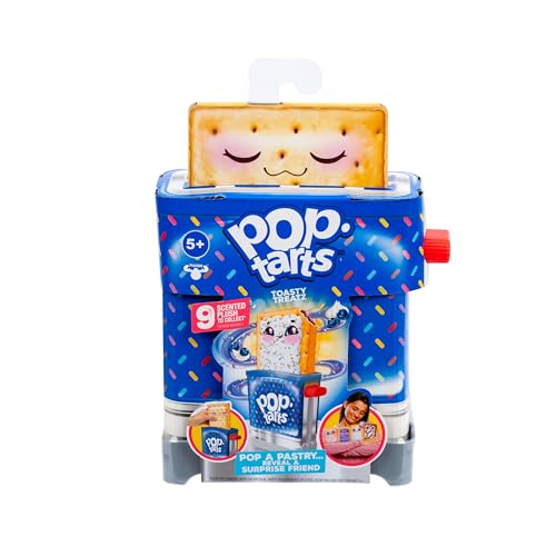 Cookeez Makery Toasty Treatz Toaster mit duftender Plüsch-Überraschung, Pop-Tart Pop, Squishy Friend von COOKEEZ MAKERY