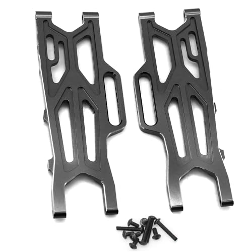 Hinterer unterer Querlenker aus Aluminium, verbesserte RC-Teile für ARRMA 1/10 KRATON Outcast 4X4 4S V2 BLX RC Auto, Schwarz von COOL RACING