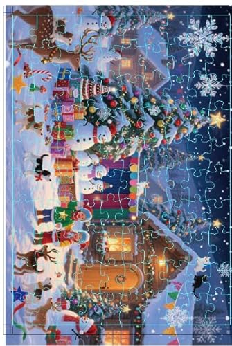 COOLDELE Weihnachts-Puzzle mit 100 Teilen – Spaß für Kinder im Urlaub, Geburtstags COOLDELE Weihnachts-Puzzle mit 100 Teilen – Spaß für Kinder im Urlaub, Geburtstags von COOLDELE
