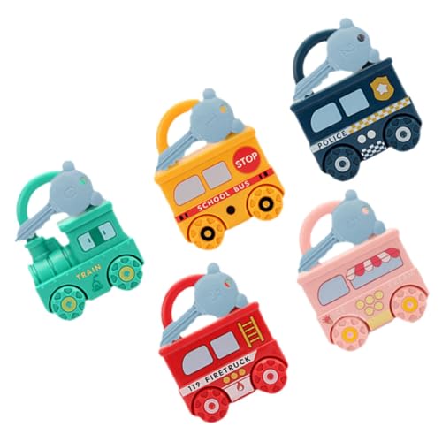 COOLHIYA 5 Stück Teiliges Lernspielzeug für Verschiedenen Fahrzeugen Montessori Motorikspielzeug für Feinmotorikförderung Kindersicheres Aufschließspielzeug zur Frühkindlichen Entwicklung COOLHIYA 5 Stück Teiliges Lernspielzeug für Verschiedenen Fahrzeugen Montessori Motorikspielzeug für Feinmotorikförderung Kindersicheres Aufschließspielzeug zur Frühkindlichen Entwicklung von COOLHIYA