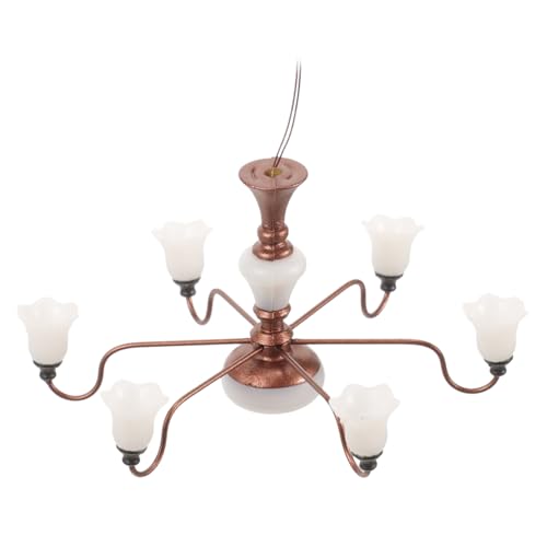 COOLHIYA Miniatur Deckenlampe Modell Stabiles Mini Hängelicht für Puppenhaus und Mikrolandschaft Detailgetreues LED Dekoobjekt in Holzfarbe Vielseitige Miniatur Lampe für Bastel und COOLHIYA Miniatur Deckenlampe Modell Stabiles Mini Hängelicht für Puppenhaus und Mikrolandschaft Detailgetreues LED Dekoobjekt in Holzfarbe Vielseitige Miniatur Lampe für Bastel und von COOLHIYA