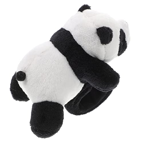 COOLHIYA Plüsch Tier Slap Armband Panda Handgelenk Kindergeburtstag Mitgebsel Tiermotiv Komfortabel und Langlebig für Partys und Feiertage von COOLHIYA
