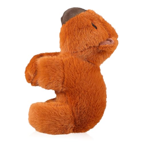 COOLHIYA Weiches Capybara Plüschtier Slap Bracelet mit Baumwollfüllung Kuscheliges Stofftier Armband für Erwachsene Niedliches Tiermotiv für Geburtstage und Alltag COOLHIYA Weiches Capybara Plüschtier Slap Bracelet mit Baumwollfüllung Kuscheliges Stofftier Armband für Erwachsene Niedliches Tiermotiv für Geburtstage und Alltag von COOLHIYA