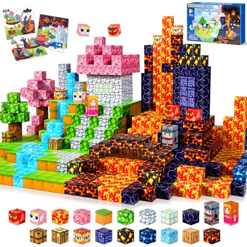 COOLJOYA Magnetische Bausteine, 150 Teile Magnetbausteine ab 4 Jahre, Magnetische Bauwelt Spielzeug Magnetblöcke für Kinder ab 3 4 5 6 7 8 9 Jahre Verstaubare COOLJOYA Magnetische Bausteine, 150 Teile Magnetbausteine ab 4 Jahre, Magnetische Bauwelt Spielzeug Magnetblöcke für Kinder ab 3 4 5 6 7 8 9 Jahre Verstaubare von COOLJOYA