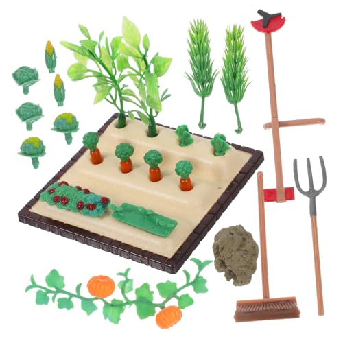COOPHYA 1 Satz Gartenwerkzeuge mit Rasenmäher und Forke für Puppenhaus Szenen Teiliges für Gemüsefelder und Gartenlandschaften Langlebige Dekorationen COOPHYA 1 Satz Gartenwerkzeuge mit Rasenmäher und Forke für Puppenhaus Szenen Teiliges für Gemüsefelder und Gartenlandschaften Langlebige Dekorationen von COOPHYA