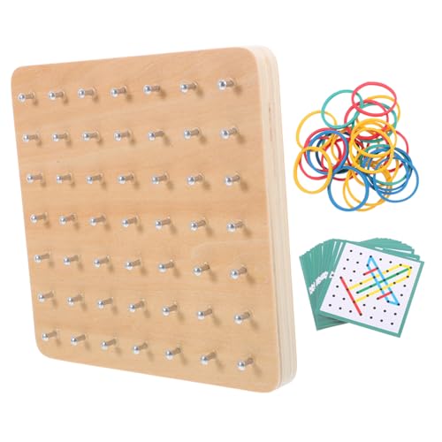COOPHYA 1 Set Grafisches Nagelbrett, Grundschulmathematik Nagelplatte, Kinder Geoboard, Kleinkind Geoboard, Mathematisches Lernspielzeug, Mathematisches Geoboard, Lernwerkzeuge Für COOPHYA 1 Set Grafisches Nagelbrett, Grundschulmathematik Nagelplatte, Kinder Geoboard, Kleinkind Geoboard, Mathematisches Lernspielzeug, Mathematisches Geoboard, Lernwerkzeuge Für von COOPHYA