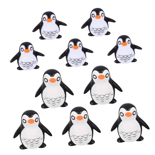 COOPHYA 10 Stück Teiliges Kunstharz Pinguin Figuren Dekoration für Puppenhäuser und Tischdekoration für Partygeschenk COOPHYA 10 Stück Teiliges Kunstharz Pinguin Figuren Dekoration für Puppenhäuser und Tischdekoration für Partygeschenk von COOPHYA