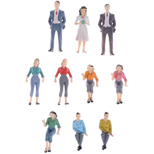 COOPHYA 15St vorbildlicher Mann Menschen Multi Nahtlose Socken für Mini-Wäscheklammern geldschrank miniaturfiguren stylingbã¼rsten Modellbau bemalte Figuren Plastik. von COOPHYA