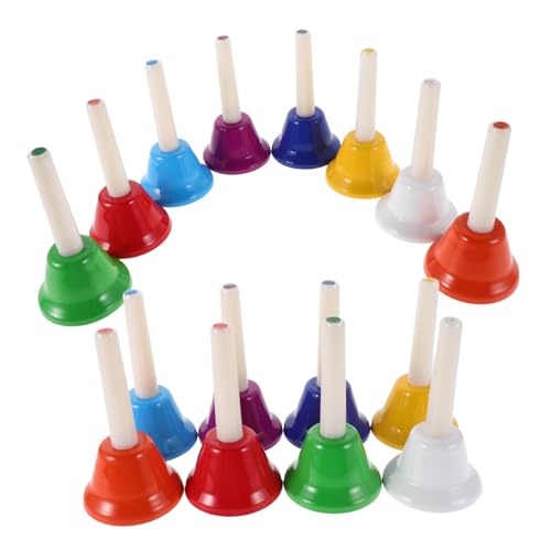 COOPHYA 16 Stück Teiliges Handglocken für Musikinstrument für Kreative Musikalische Erkundung Schulaktivitäten Familientreffen und Kirchenveranstaltungen COOPHYA 16 Stück Teiliges Handglocken für Musikinstrument für Kreative Musikalische Erkundung Schulaktivitäten Familientreffen und Kirchenveranstaltungen von COOPHYA