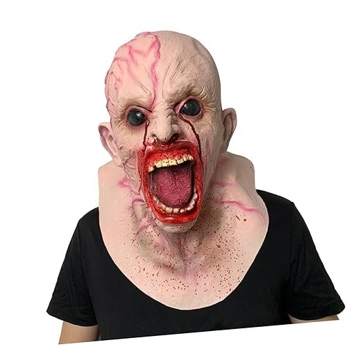 COOPHYA 1Stk Halloween-Kopfbedeckung kleidung Dämon Maske Requisiten Emulsion von COOPHYA