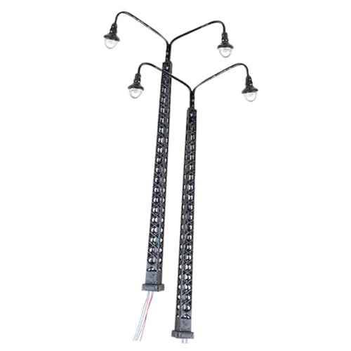 COOPHYA 2 Stück Modell Gartenlicht Eisenbahn Signallicht Modell Szene Signallampe Modell Sand Tisch Lampe Mikro Landschaftsbau Lampe Zug Licht Modell Licht Schmuck COOPHYA 2 Stück Modell Gartenlicht Eisenbahn Signallicht Modell Szene Signallampe Modell Sand Tisch Lampe Mikro Landschaftsbau Lampe Zug Licht Modell Licht Schmuck von COOPHYA