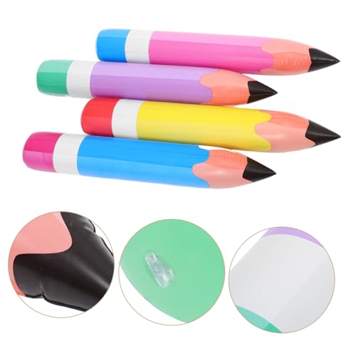 COOPHYA 4 Stück Aufblasbare Buntstift Deko Teiliges Bunte Riesen Bleistifte Partydeko Schulanfang Kindergeburtstag Kreative Requisiten COOPHYA 4 Stück Aufblasbare Buntstift Deko Teiliges Bunte Riesen Bleistifte Partydeko Schulanfang Kindergeburtstag Kreative Requisiten von COOPHYA