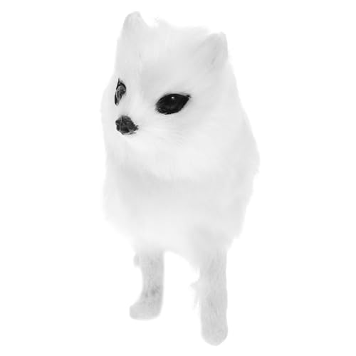 COOPHYA Fuchs Modell Ornamente, Tierfigur, Fuchs Skulptur, Tierornament, Tierdekoration, Kinderzimmerdekoration, Süßer Fuchs, Stofftier, Kinderplüschfuchs, Weißer Fuchs, Tierfuchsfiguren, COOPHYA Fuchs Modell Ornamente, Tierfigur, Fuchs Skulptur, Tierornament, Tierdekoration, Kinderzimmerdekoration, Süßer Fuchs, Stofftier, Kinderplüschfuchs, Weißer Fuchs, Tierfuchsfiguren, von COOPHYA