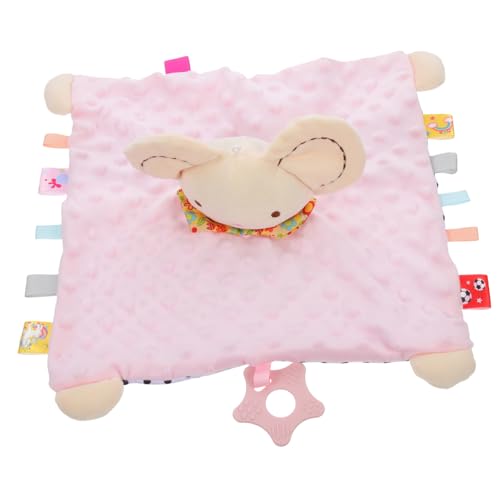COOPHYA Handpuppe Plüsch Charakter Decke Kauspielzeug für Babys -kuscheldecke comforters Handtücher Handtuch beruhigendes Spielzeug Babyschlaftuch kauen Tier Kleinkind von COOPHYA