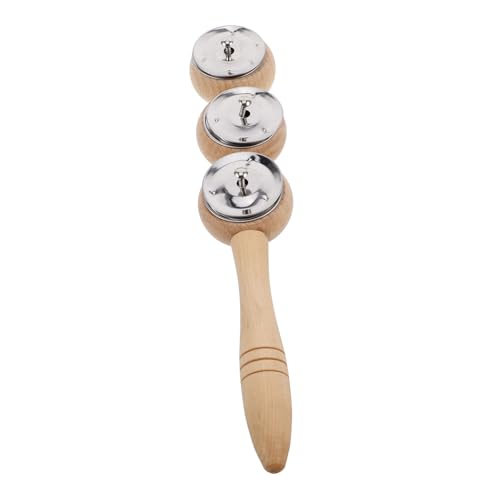 COOPHYA Kleinkindinstrumente Holzrassel Kinder Glöckchen Handglocken Glöckchen Schlittenglocken Handglocke Glöckchen Instrument Kinder Musikinstrumente Holz Glöckchen Babyglocken COOPHYA Kleinkindinstrumente Holzrassel Kinder Glöckchen Handglocken Glöckchen Schlittenglocken Handglocke Glöckchen Instrument Kinder Musikinstrumente Holz Glöckchen Babyglocken von COOPHYA