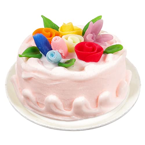 COOPHYA Mini-Cupcakes künstliche Essensrequisiten Faux-Replik-Kuchen Spielzeug Modelle Requisiten für Mini-Kuchen Mini-Fake-Kuchen gefälschter Kuchen vorgeben falsches Brot Pappbecher Harz von COOPHYA