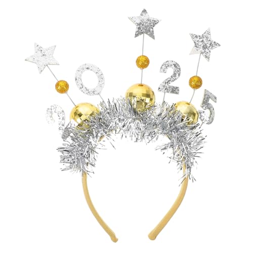 COOPHYA Silvester Stirnband Neujahrs Tiara Dekorationen Haarschmuck Silvester Dekoration Requisiten Damen Stirnbänder Neujahrs Festrequisiten Kunststoff COOPHYA Silvester Stirnband Neujahrs Tiara Dekorationen Haarschmuck Silvester Dekoration Requisiten Damen Stirnbänder Neujahrs Festrequisiten Kunststoff von COOPHYA