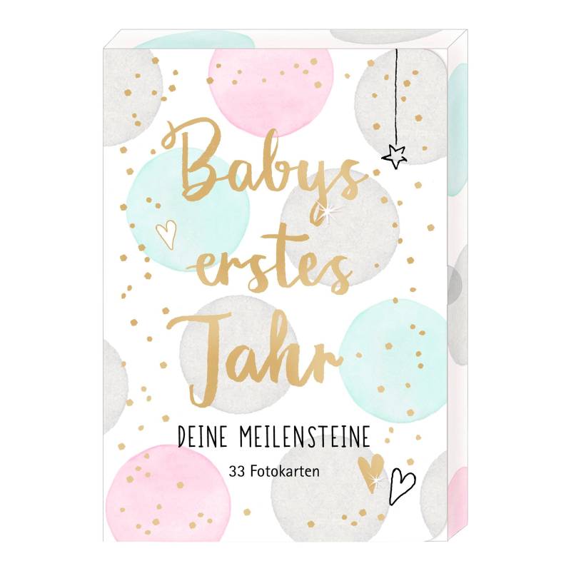 Coppenrath Die Spiegelburg Fotokarten-Box Babys erstes Jahr - Deine Meilensteine von COPPENRATH DIE SPIEGELBURG