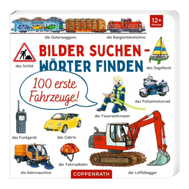 Coppenrath Die Spiegelburg Pappbilderbuch Bilder suchen - Wörter finden: 100 erste Fahrzeuge! von COPPENRATH DIE SPIEGELBURG