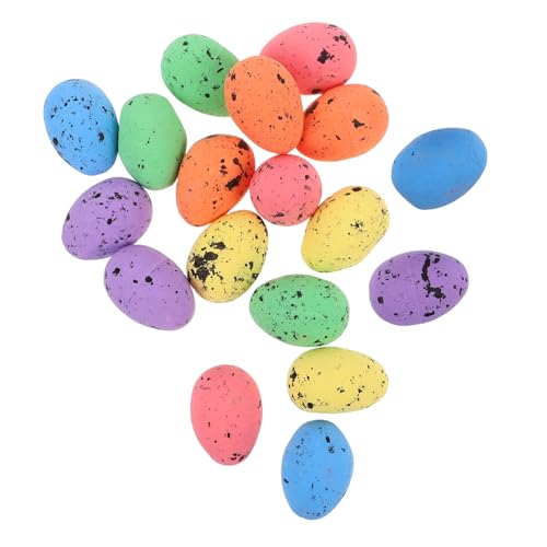 CORHAD 1 Beutel Kleine Ostereier-verzierungen, Schaumstoff-eier Für Osterdekorationen, Schaumstoff-ostereier, Kreative Schaumstoff-eier Für -party-dekorationen, Künstliche von CORHAD