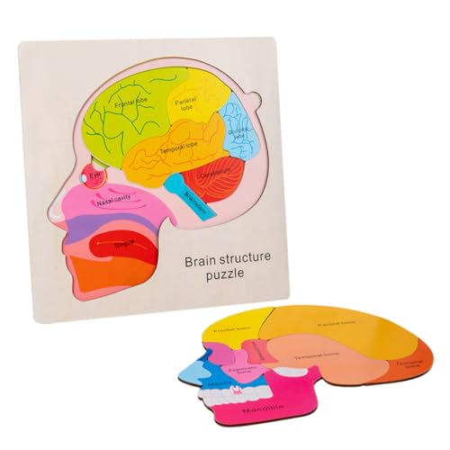 CORHAD 1 Satz Holzpuzzle für Pädagogisches Struktur Puzzle aus Holz Fördert Gedächtnis und Formverständnis Interaktives für Kreative Lernstunden CORHAD 1 Satz Holzpuzzle für Pädagogisches Struktur Puzzle aus Holz Fördert Gedächtnis und Formverständnis Interaktives für Kreative Lernstunden von CORHAD