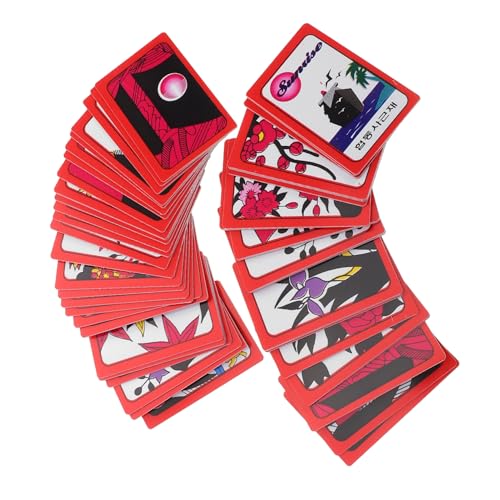 CORHAD 1 Satz Karten für Familienspiele Interaktive Spielkarten aus Papier für Partys Reisen und Outdoor Aktivitäten Hochwertige und Tragbare Spielkarten CORHAD 1 Satz Karten für Familienspiele Interaktive Spielkarten aus Papier für Partys Reisen und Outdoor Aktivitäten Hochwertige und Tragbare Spielkarten von CORHAD