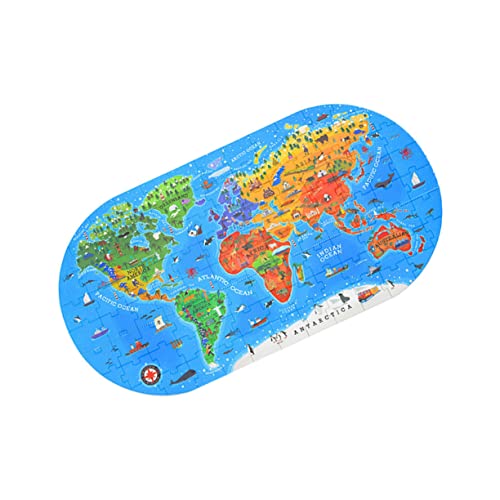 CORHAD Kleinkind-Puzzle Für Die Früherziehung Puzzle Für Kinder Weltkarte von CORHAD