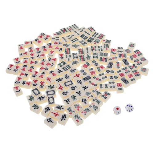 CORHAD 1 Schachtel Mini Mahjong Set Tragbar Handgerollte Spielsteine Traditionelles Chinesisches Mahjong Reise Familienspiel Robust Für Camping Party Freizeit und Dorm Nutzung CORHAD 1 Schachtel Mini Mahjong Set Tragbar Handgerollte Spielsteine Traditionelles Chinesisches Mahjong Reise Familienspiel Robust Für Camping Party Freizeit und Dorm Nutzung von CORHAD