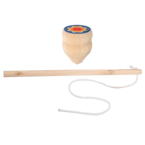 CORHAD Set Mit Traditionellen Chinesischen Gyroskop-spielzeugen Kreisel Aus Holz Rotierendes Gyroskop-Spielzeug Für Jungen Und Mädchen Zufällige Farbe von CORHAD