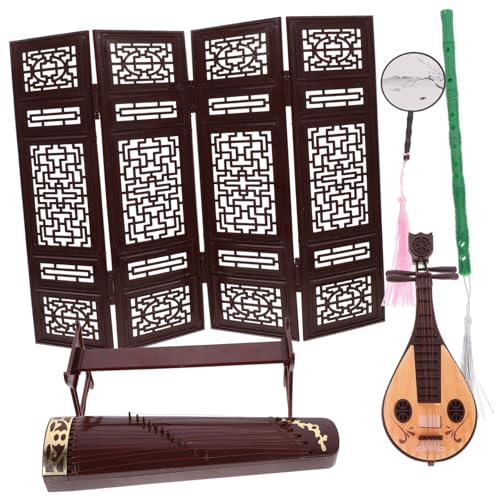 CORHAD Set Mit Miniatur-Retro-instrumentenschirmen Ornament Mini-hausschirm Für Kinderzimmer Accessoire von CORHAD