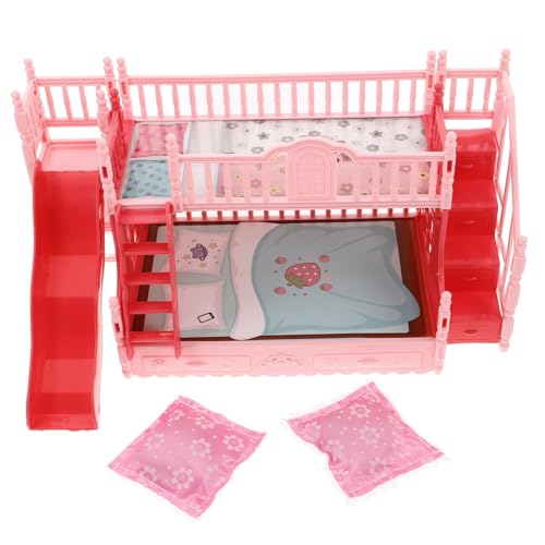 CORHAD 1 Set Puppen-etagenbett-Set Für Mädchen, Miniatur-puppenhaus-möbel, Rollenspiele, Puppenbett, Miniatur-puppenbett, Miniatur-möbel, Mini- -Dekoration CORHAD 1 Set Puppen-etagenbett-Set Für Mädchen, Miniatur-puppenhaus-möbel, Rollenspiele, Puppenbett, Miniatur-puppenbett, Miniatur-möbel, Mini- -Dekoration von CORHAD
