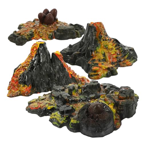 CORHAD 1 Set Simuliertes Vulkanmodell Vulkanspielzeug Modellvulkan Spielzeugset Vulkanspielzeug Für Kinder Vulkanmodelle Spielzeug Für Kinder Vulkanmodelle Dekorationen von CORHAD