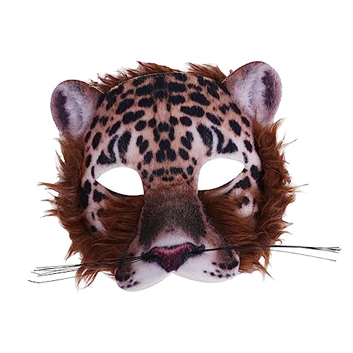 CORHAD 1 Stück Halbmaske Tier Maske für Kostümparty Kreative Animal Maskerade für Halloween Cosplay Bequeme Trageweise für Unvergessliche von CORHAD