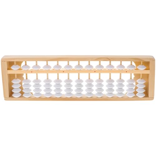 CORHAD 1 Stück Holz Abacus Streifen mit Perlen Lernspielzeug für Schüler für Mathematische Grundausbildung Fördert Rechenfähigkeiten und Hand Augen Koordination Zufällige Zufällige Farbe CORHAD 1 Stück Holz Abacus Streifen mit Perlen Lernspielzeug für Schüler für Mathematische Grundausbildung Fördert Rechenfähigkeiten und Hand Augen Koordination Zufällige Zufällige Farbe von CORHAD