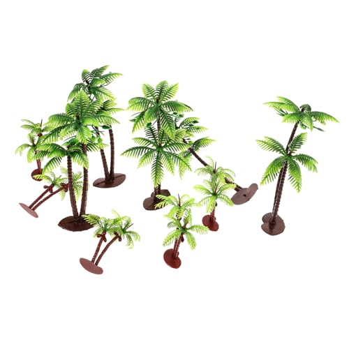 CORHAD 10 Stück Miniatur Kokosbaum Modell Realistische Pflanzen Dekoration für DIY Mikrolandschaft Strandparty Dioramen Leicht Langlebig CORHAD 10 Stück Miniatur Kokosbaum Modell Realistische Pflanzen Dekoration für DIY Mikrolandschaft Strandparty Dioramen Leicht Langlebig von CORHAD