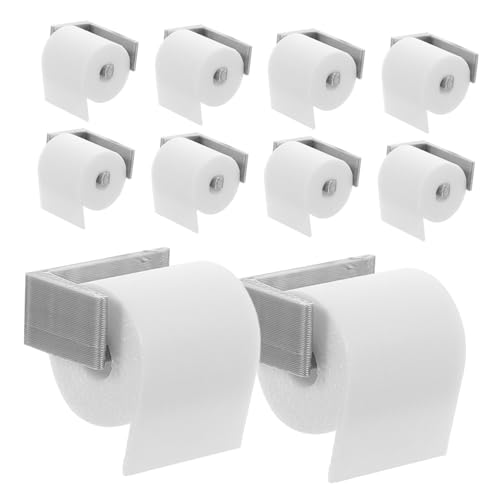CORHAD Realistisches Miniatur-toilettenpapierrollenhalter-handtuchhalter-Set Für Puppenhaus 10-teilig Für Puppenhaus-Spiel von CORHAD