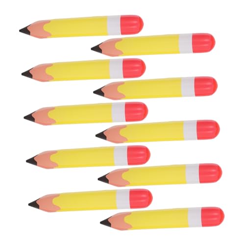 CORHAD 10 Stück Teiliges Aufblasbare Bleistift Dekoration PVC Langlebig und Sicher Niedliches Klassenzimmer Prop für Geburtstagsfeiern und Foto Requisiten CORHAD 10 Stück Teiliges Aufblasbare Bleistift Dekoration PVC Langlebig und Sicher Niedliches Klassenzimmer Prop für Geburtstagsfeiern und Foto Requisiten von CORHAD