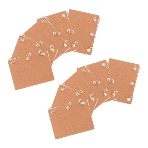 CORHAD 10 Stück Teiliges Mini Notizbuch Kleine Miniaturen für Puppenhaus Stabile Papier-materialien Farbenfrohe Design Kreatives Rollenspiel Zubehör für Spielzimmer von CORHAD